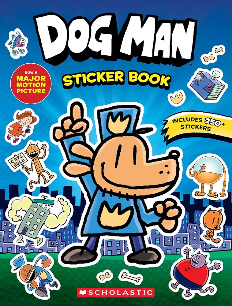 Dog Man: Official Sticker Book cover image