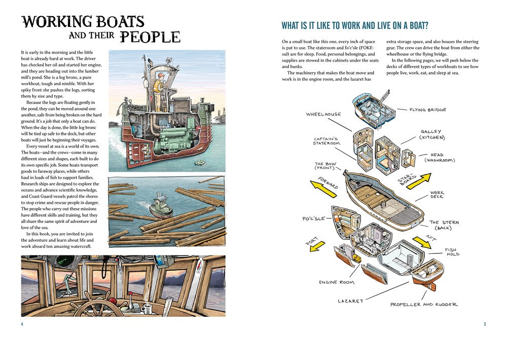 Working Boats: An Inside Look at Ten Amazing Watercraft