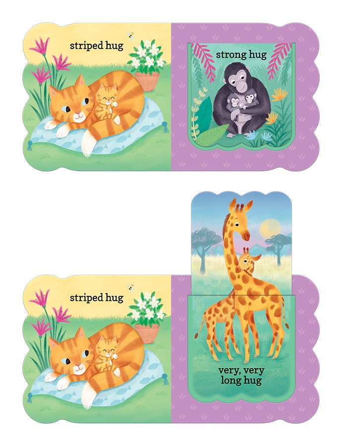 Babies Love Hugs: Chunky Lift-a-Flap Board Book