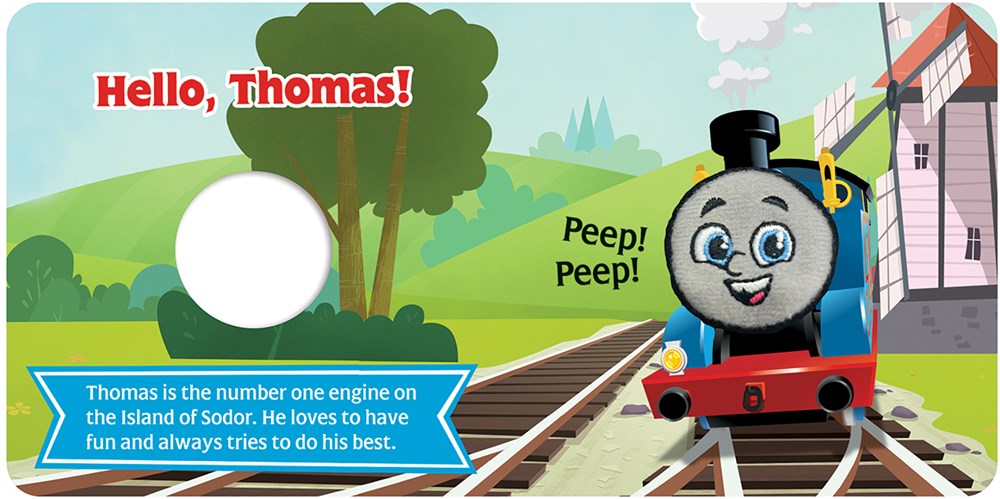 Thomas & Friends, Hello Thomas!: Finger Puppet Book