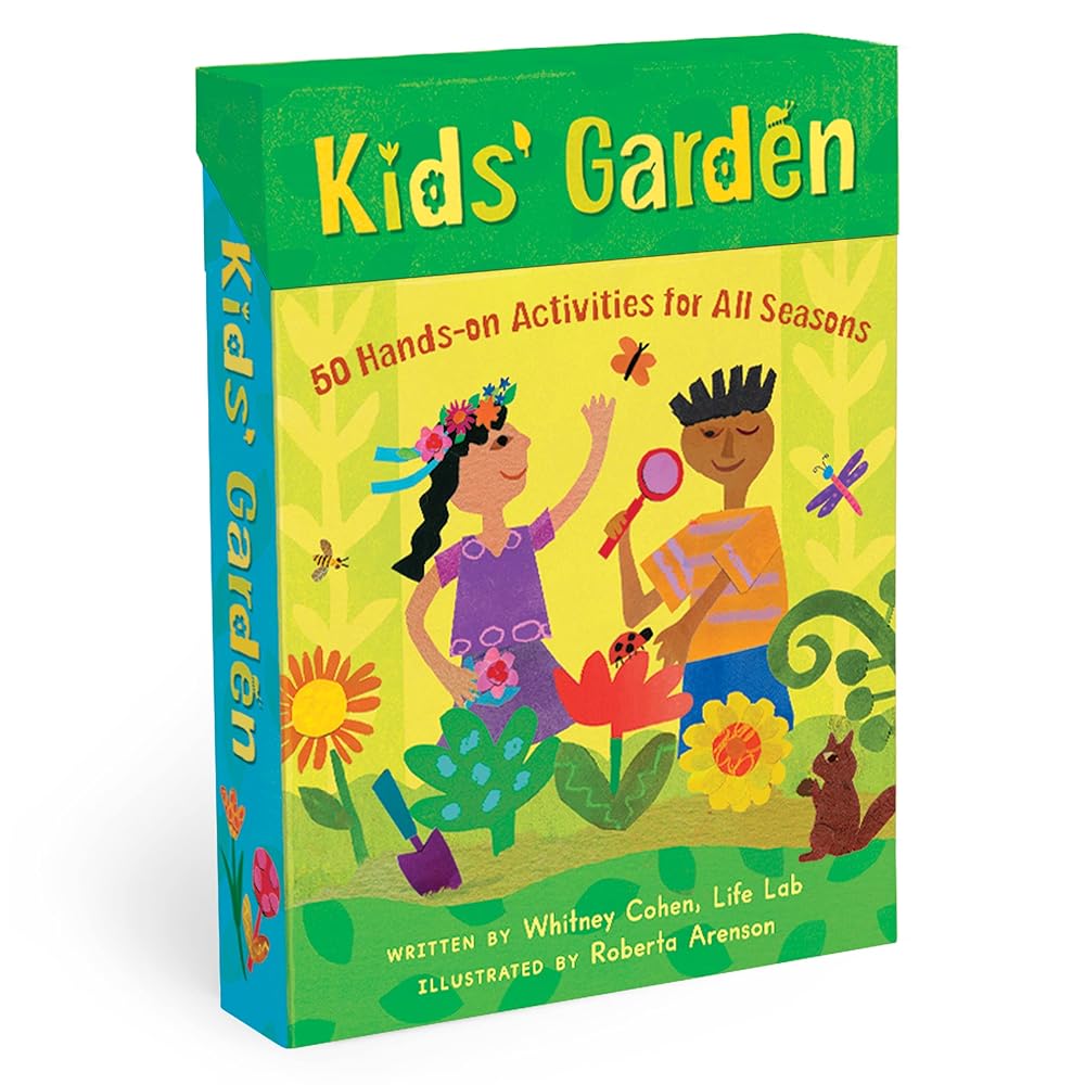 Kids' Garden: 50 Hands-On Activities for All Seasons (Barefoot Books Activity Decks) cover image