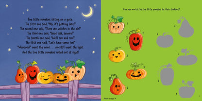 Five Little Pumpkins: Sticker Activity Book