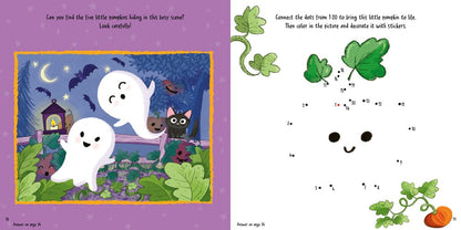 Five Little Pumpkins: Sticker Activity Book