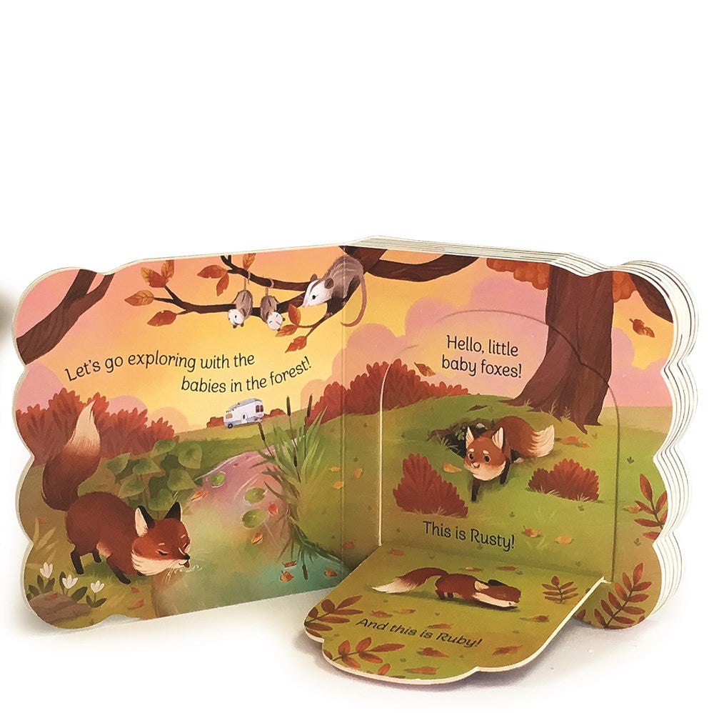 Babies in the Forest: Chunky Lift-a-Flap Board Book