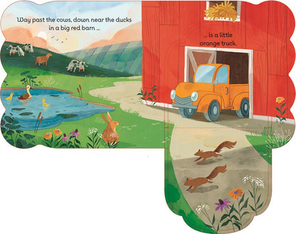 Little Orange Truck: Chunky Lift-a-Flap Board Book