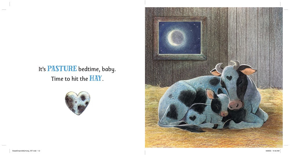 Sweet Dreams, My Honey: A Heartfelt Bedtime Board Book for Babies and Toddlers