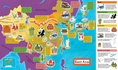 Barefoot Books World Atlas Sticker Book