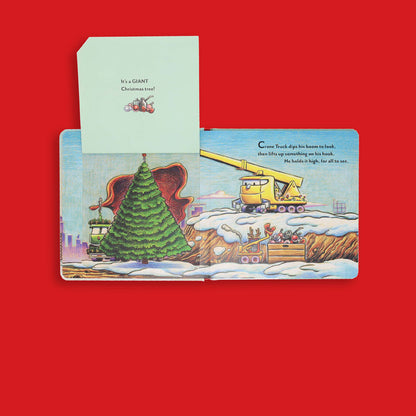 Construction Site: Merry and Bright: A Christmas Lift-the-Flap Book