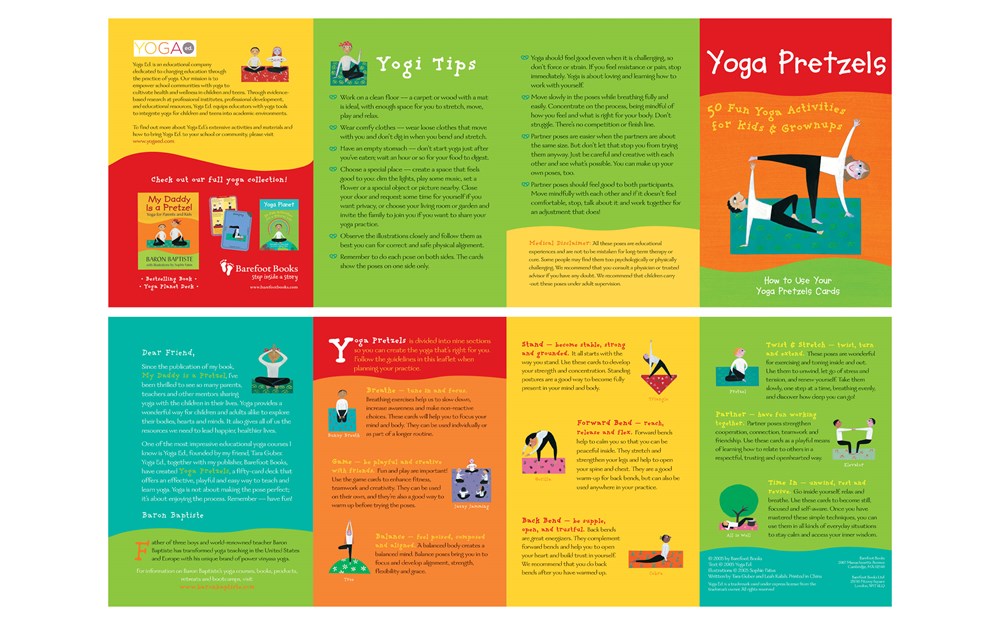 Yoga Pretzels: 50 Fun Yoga Activities for Kids & Grownups