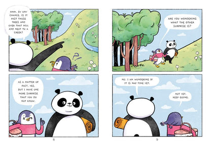 The Adventures of Penguin and Panda: Surprise!: A Graphic Novel (Book # 1)