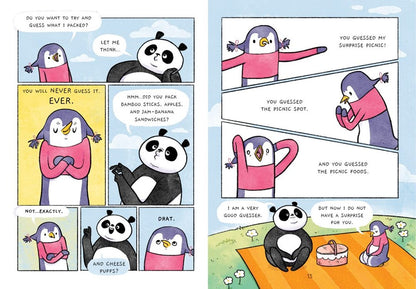 The Adventures of Penguin and Panda: Surprise!: A Graphic Novel (Book # 1)