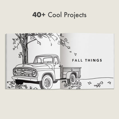 Fall Things: How to Draw Books for Kids with Pumpkins, Scarecrows, Turkeys and More (Book #10)