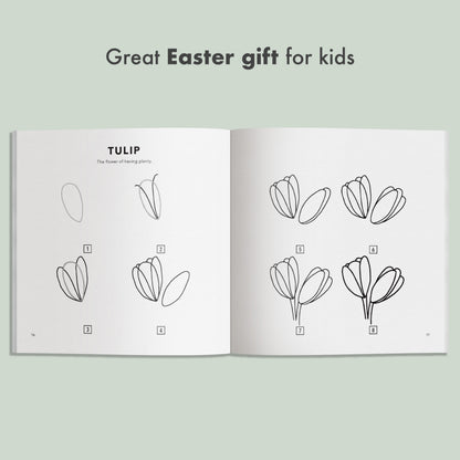 Spring Things: How to Draw Books for Kids with Easter Eggs, Bunnies, Flowers, and More (Book #8)