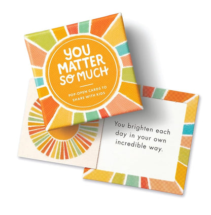 ThoughtFulls for Kids: You Matter So Much: Pop-Open Cards to Share with Kids cover image