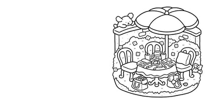Cozy Corner: Coloring Book for Adults and Kids