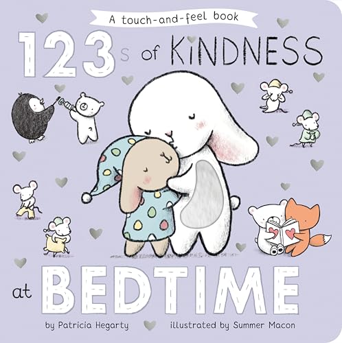 123s of Kindness at Bedtime: A Touch & Feel Board Book cover image