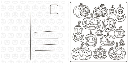 Super Cuties: A Cozy Halloween Coloring Book