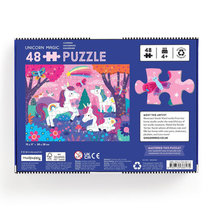 Unicorn Magic 48 Piece Puzzle