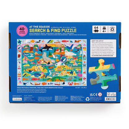 At the Seaside 64 Piece Search & Find Puzzle